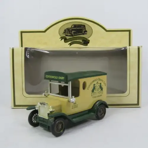 Lledo 1920 Ford Model T van - Cotteswold Dairy Ltd. promotional model car in box