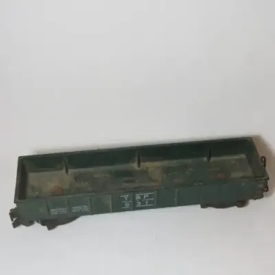 Vintage plastic open wagon - Gauge - TandP 931 (Texas and Pacific)