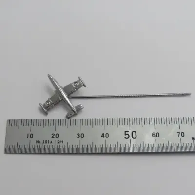 Italian MB-326 airplane pin badge