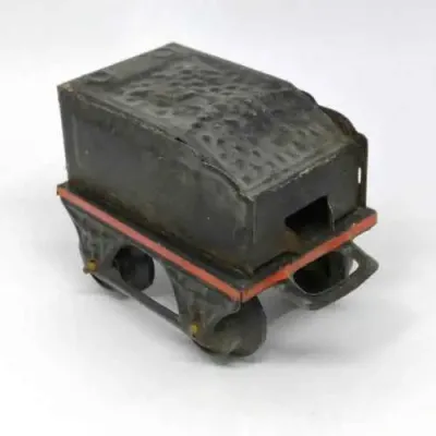 Vintage O-Gauge tinplate coal tender - made in US Zone Germany