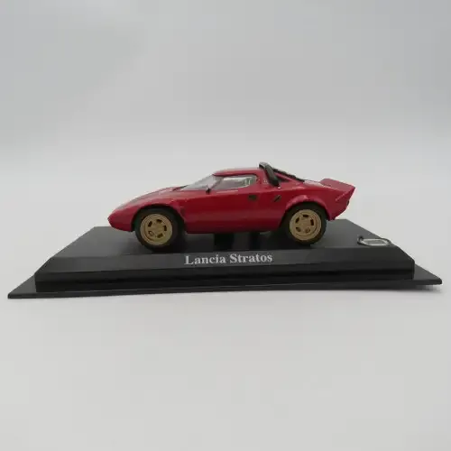 DelPrado Lancia Stratos die-cast model car - Scale 1/43 - Mirror missing