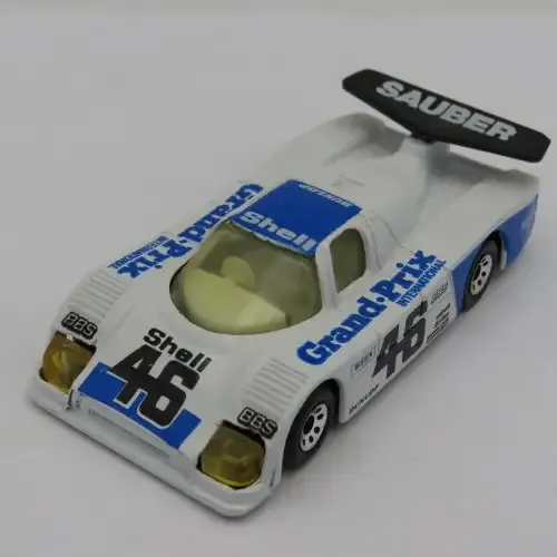 Matchbox Group C racer die-cast toy car - scale /55