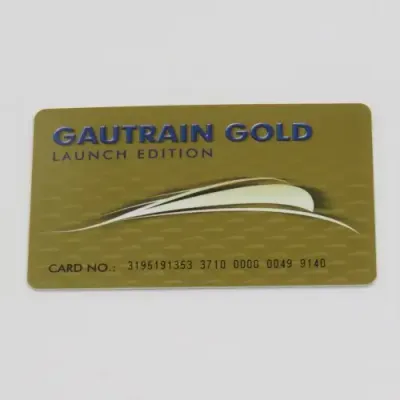 Gautrain Gold Launch Edition card