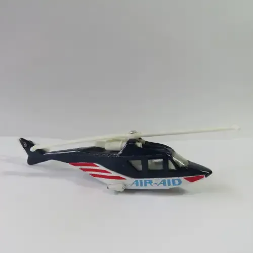 1976 Matchbox Air-Aid helicopter model - No wheels