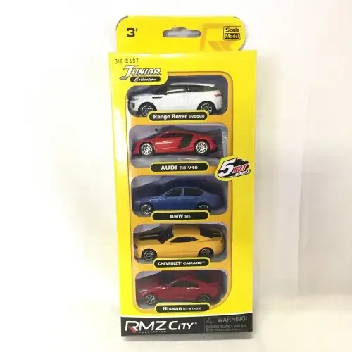 RMZ City Pack of 5 die-cast junior model cars