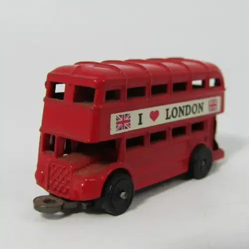 London Bus die-cast keyring holder