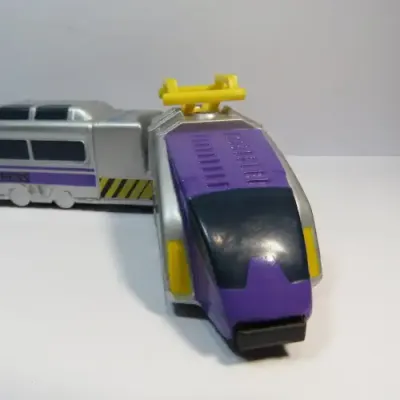 Vintage Matchbox Connectibles silver express trem