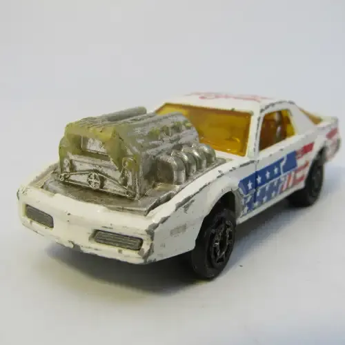 Majorette #248 Pontiac Hot Rod toy car - scale 1/62