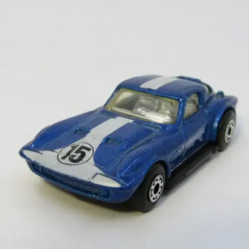 1989 Matchbox Corvette Grand Sport toy car - scale 1/58