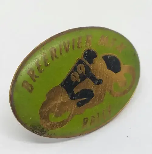 1999 Breerivier Motorcycle club rally badge