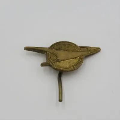Vintage SA Railway emblem pin badge