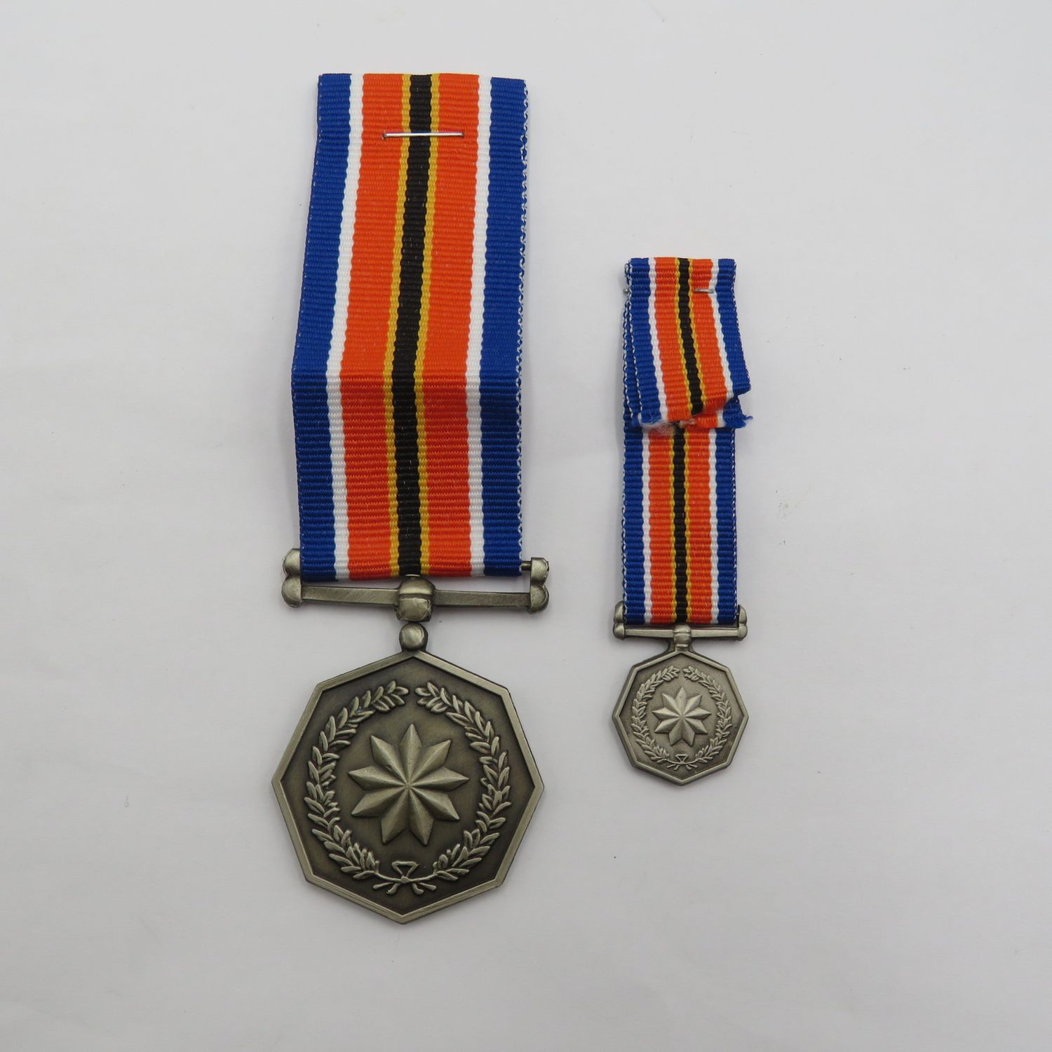 SANDF Tshumelo Ikatelaho medal plus miniature #2257