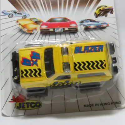 Vintage Jetco die cast swift runner 4x4 Blazer in pack