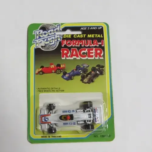 Vintage Road Tough die -cast metal formula 1 racer #99 Brabham BT44 in pack