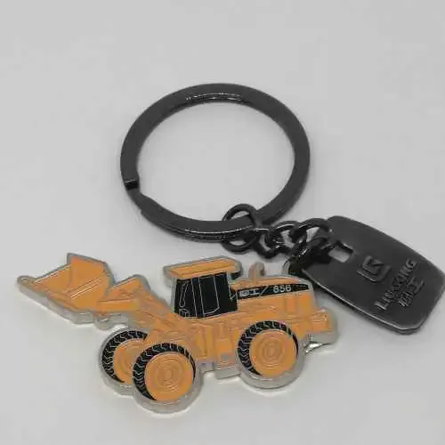Liugong construction vehicle keyring holder