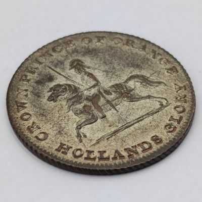 1815 Medal commemorating the role of crown prince Willem II at the battle of Waterloo
