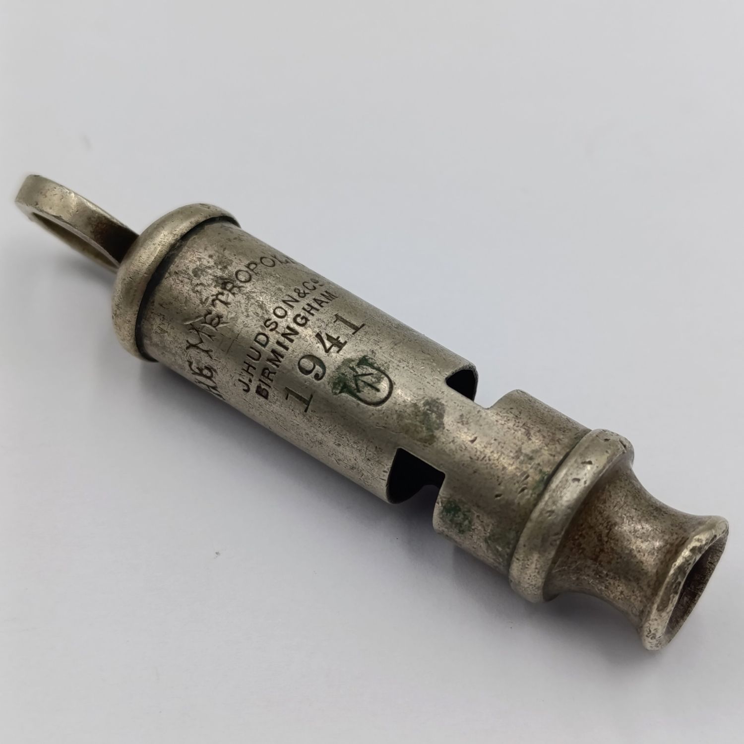 WW2 The Metropolitan 1941 J. Hudson and Co. Birmingham Whistle