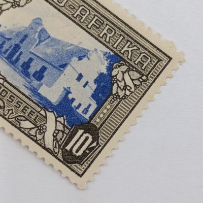 South African SACC 63 mint 10 Shilling stamp scarce