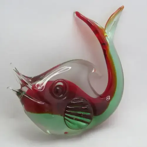 Beautiful Murano glass fish figurine