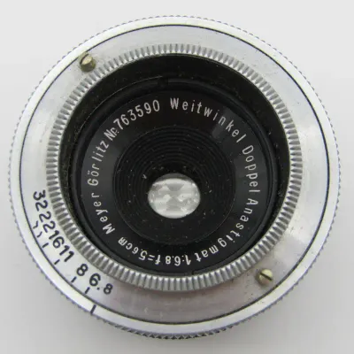 Vintage Meyer Gorlitz wide angle lens - 1:6,8 - F5,6 cm