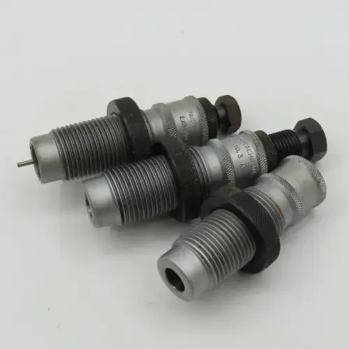 Pacific Durachrome reloading die set for .38 special