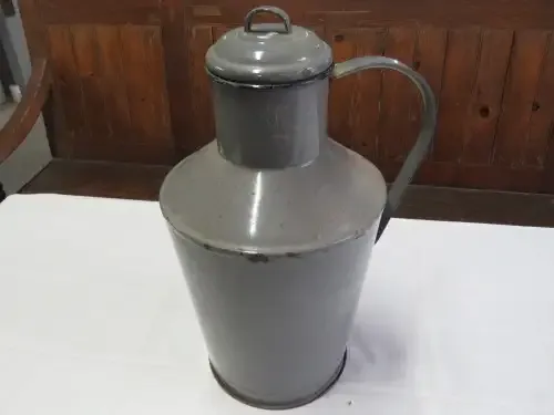 Vintage cream can - Could have also been used for milk - 38cm high