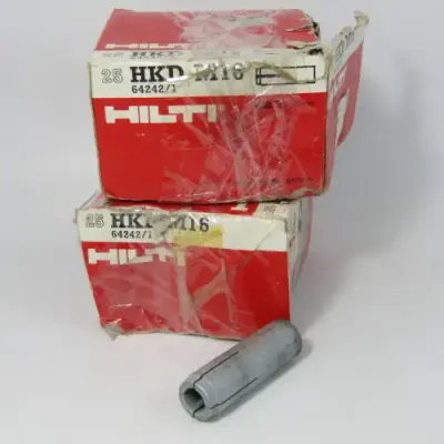 2 Packs of Hilti HKD drop in anchors