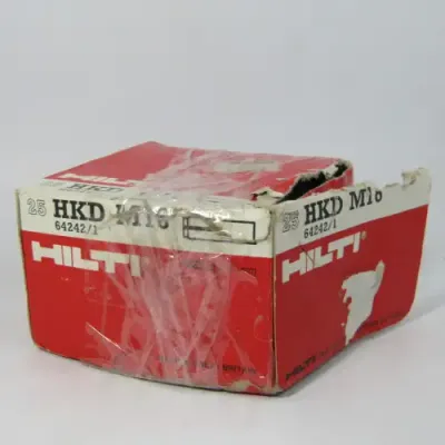 2 Packs of Hilti HKD drop in anchors