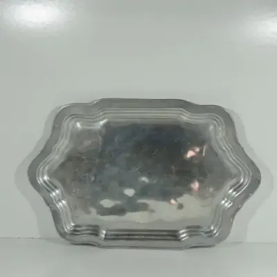 Vari Disenos Pewter tray - Size 30 x 46 cm