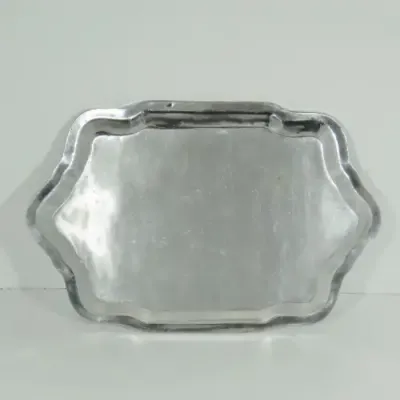 Vari Disenos Pewter tray - Size 30 x 46 cm