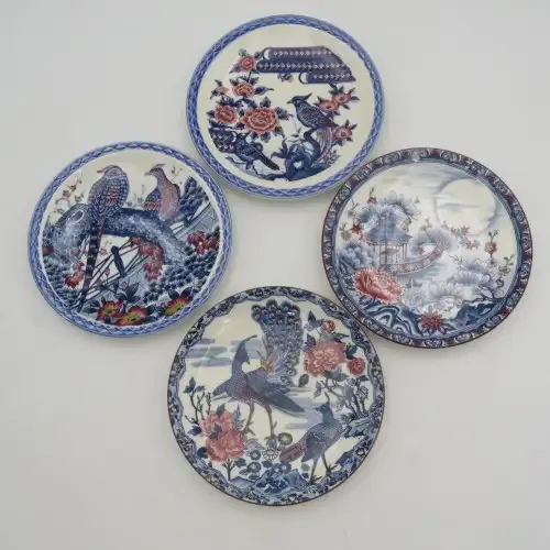 Lot of 4 genuine imperial imari plates