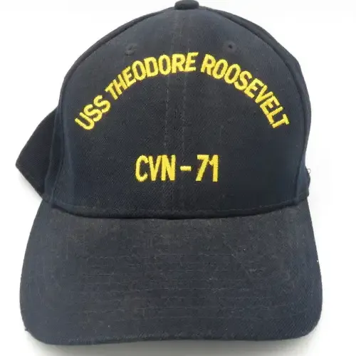 Original USS Theodore Roosevelt CVN-71 aircraft carrier cap