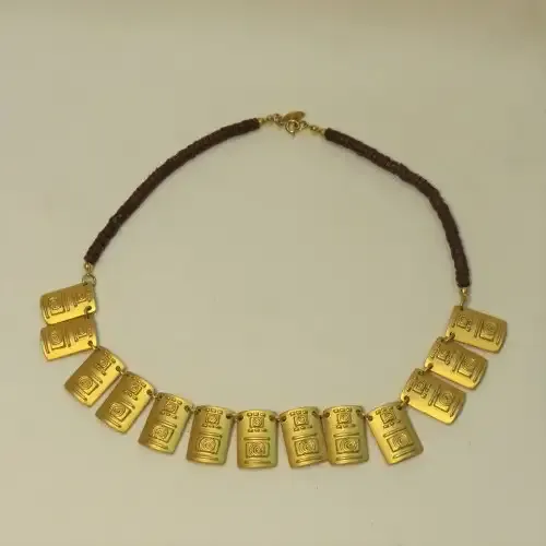 INCA Empire replica necklace, bangle and earring set