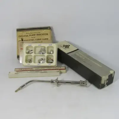 Lot of 4 dental instruments and accessories - still in boxes