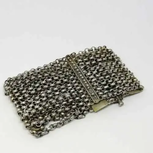 Low Grade silver bracelet - weighs 79.4grams