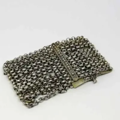 Low Grade silver bracelet - weighs 79.4grams