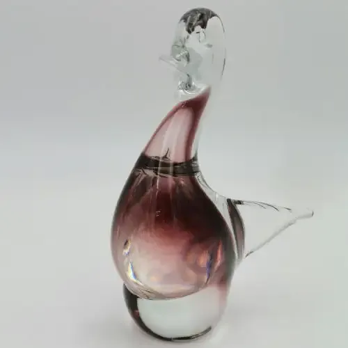 Vintage Murano glass duck