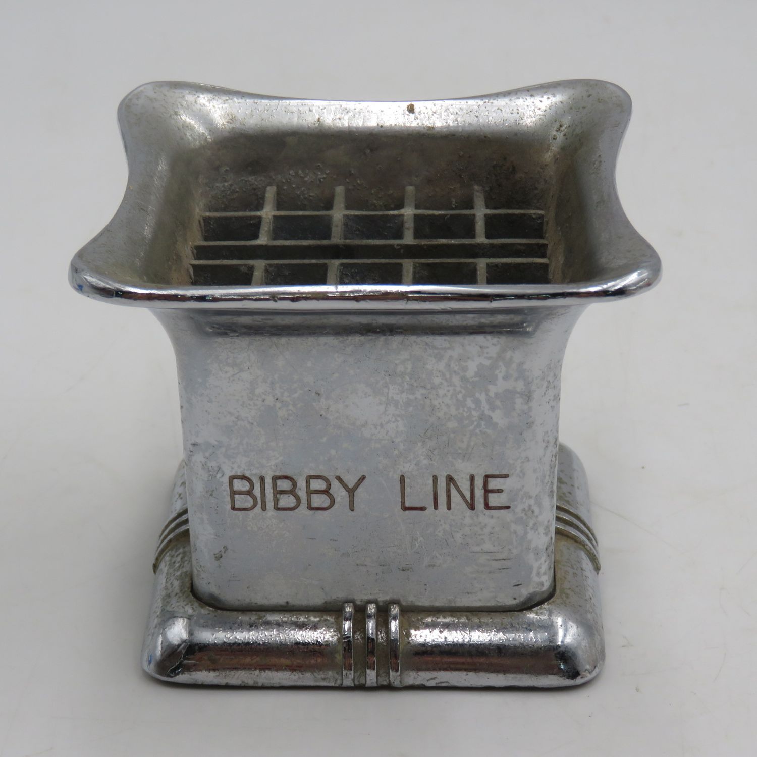 Vintage Bibbly Line maritime shipping safety ashtray