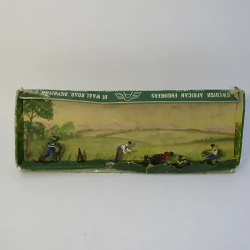 Swedish African Engineers lead soldier set #4CA - Union infantry camping