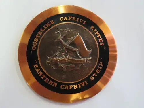 SADF Eastern Caprivi strip copper plaque