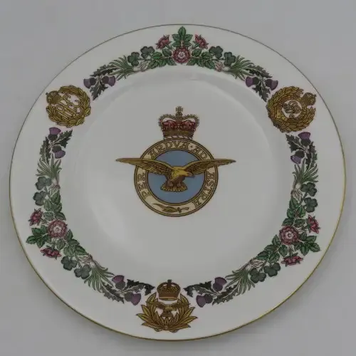 Spode Royal Air Force 1918-1968 porcelain plate - #2621 of 5000