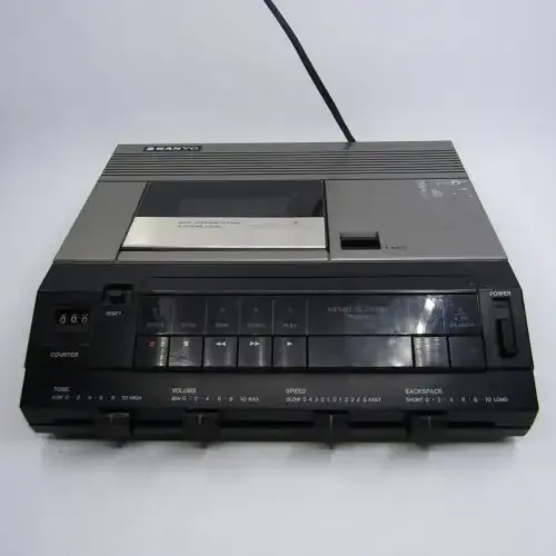 Sanyo TRC9010 memo-scriber Transcriber unit - working