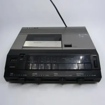 Sanyo TRC9010 memo-scriber Transcriber unit - working