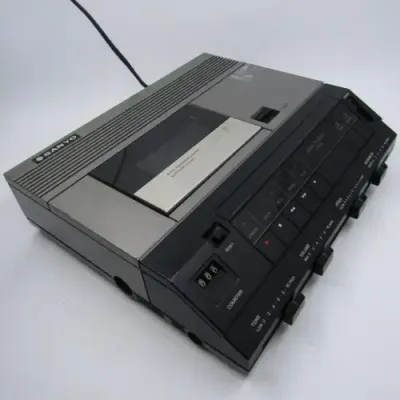 Sanyo TRC9010 memo-scriber Transcriber unit - working
