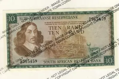 R10 banknote - First issue AU - as per scan