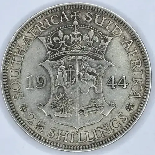 1944 SA Union Half Crown - VF+