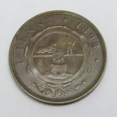 1898 ZAR Paul Kruger Penny