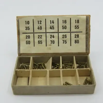 Assortment of brass bushes for watches - more that 60 - vintage items