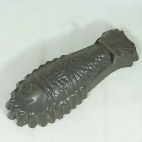 Vintage fish terrine mould - Metal