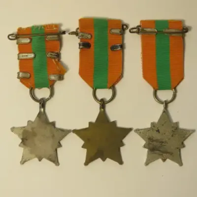 Lot of 3 Dutch 4 day Walk medals